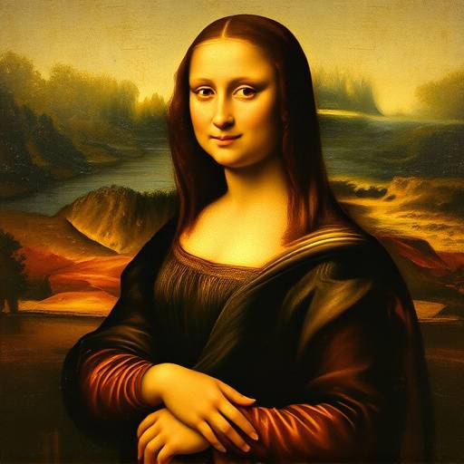 Dettaglio della Gioconda di Leonardo da Vinci esposta al Louvre di Parigi
