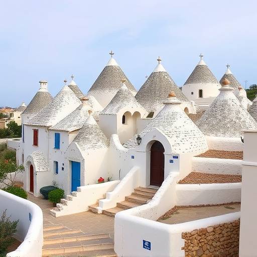 I Trulli di Alberobello in Puglia.